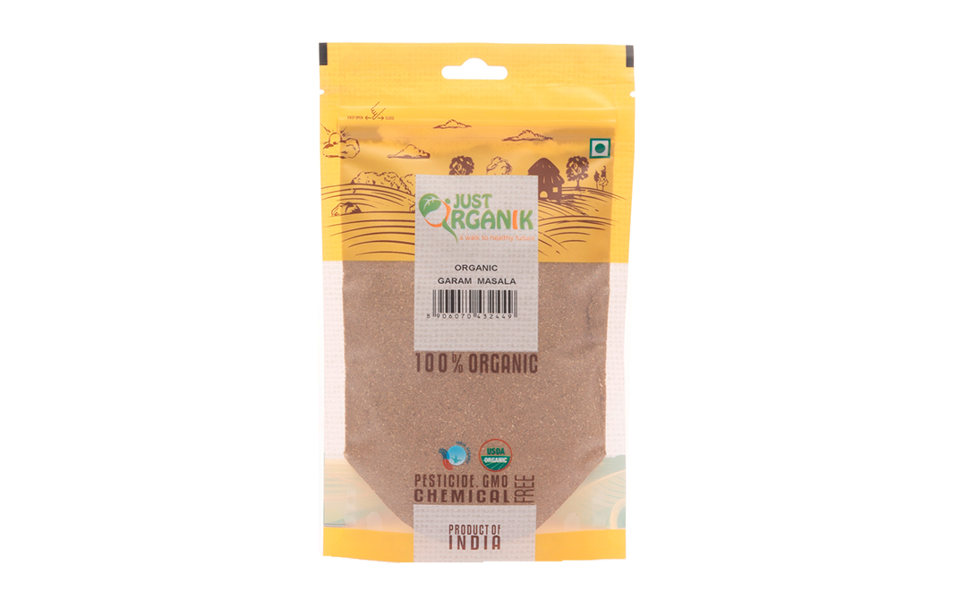 Just Organik Organic Garam Masala   Pack  100 grams